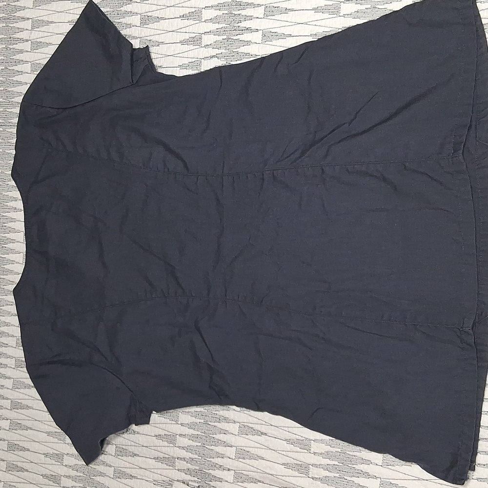Dickies Charcoal Gray Scrub Top - Picture 7 of 8